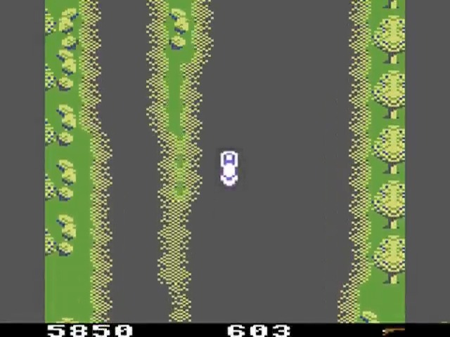Spy Hunter, one of the best arcade ports to the Commodore 64... am I right?