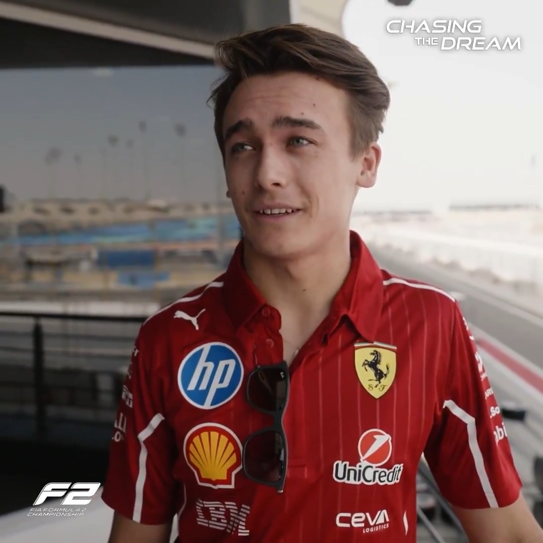 Dino's dream came true 😊 The newest episode of Chasing the Dream is OUT NOW! 👉 #F2 #BahrainGP
