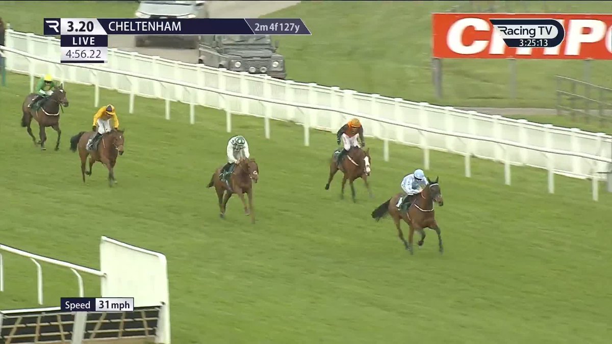 😍 Always great to see Rachael Blackmore riding winners at Cheltenham... THEATRE NATIVE bolts up to make a mockery of her handicap mark.