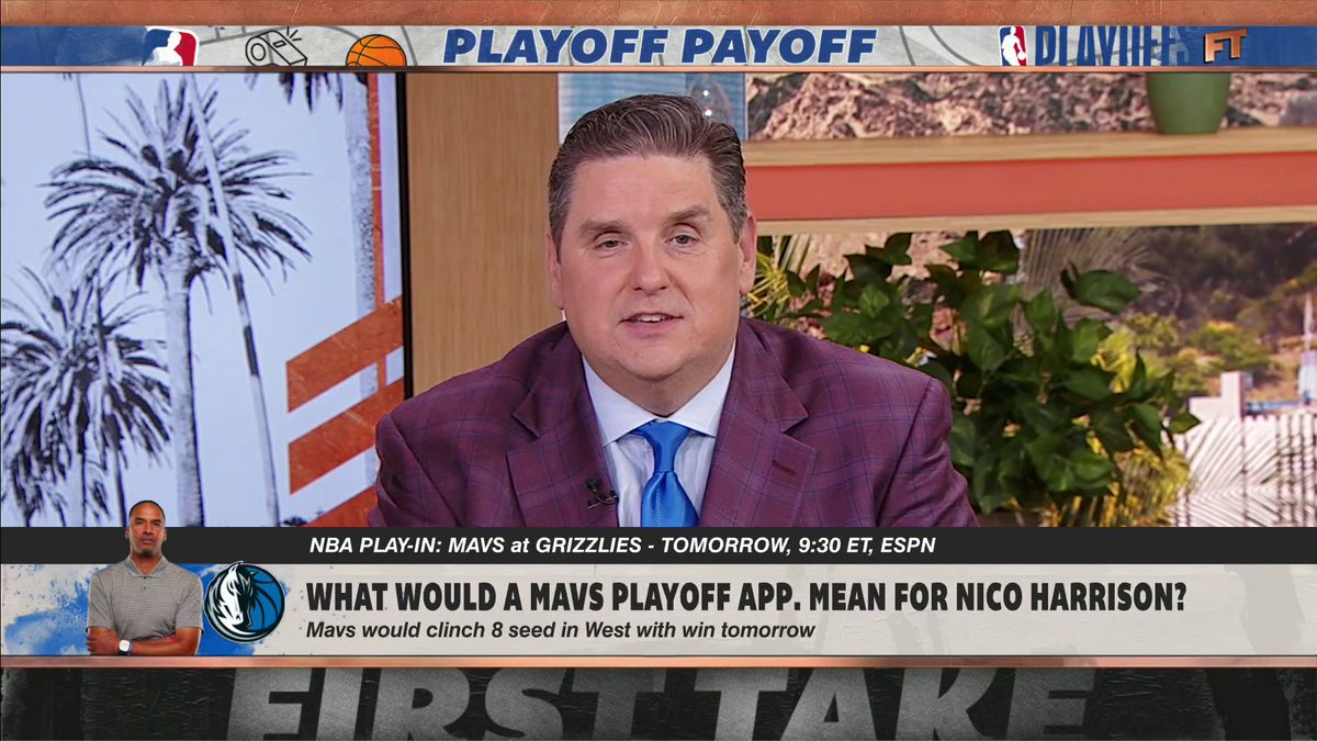 "For [Nico Harrison], there's nothing that can happen this year that's gonna save his reputation." 😳 Brian Windhorst on what a Mavs' playoff appearance would mean for Dallas fans 👀
