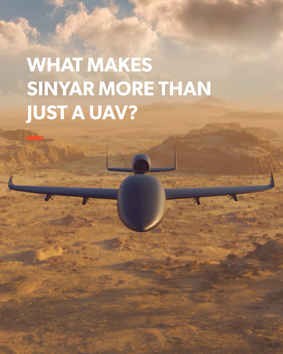 One UAV. Endless possibilities. From ISR and electronic warfare to search and rescue and combat missions, the SINYAR-LAR3P does it all — delivering unmatched speed, range, and multi-domain dominance. Learn more: #EDGE #ALWAYSAHEAD