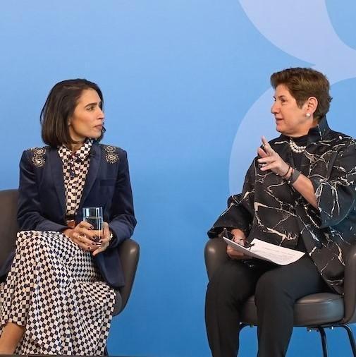 CEO of Jigsaw Yasmin Green (Yasmin Green) sat down with Sharmin Mossavar-Rahmani, chief investment officer of Wealth Management, to discuss AGI – the point when a single AI will match human capabilities – and its potential impact. Listen more in a recent Talks:
