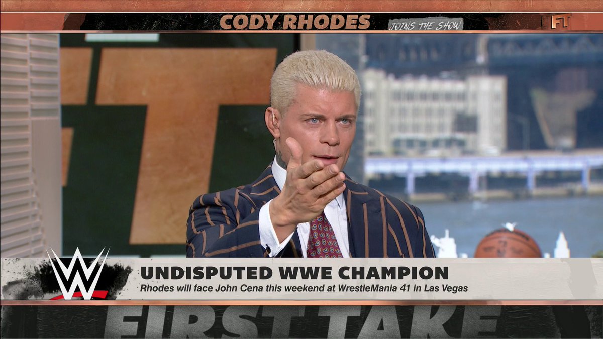 How surprised was WWE Champion Cody Rhodes when John Cena turned heel? 👀 "Not the way we'd like to see John Cena go out." —Cody Rhodes 😳