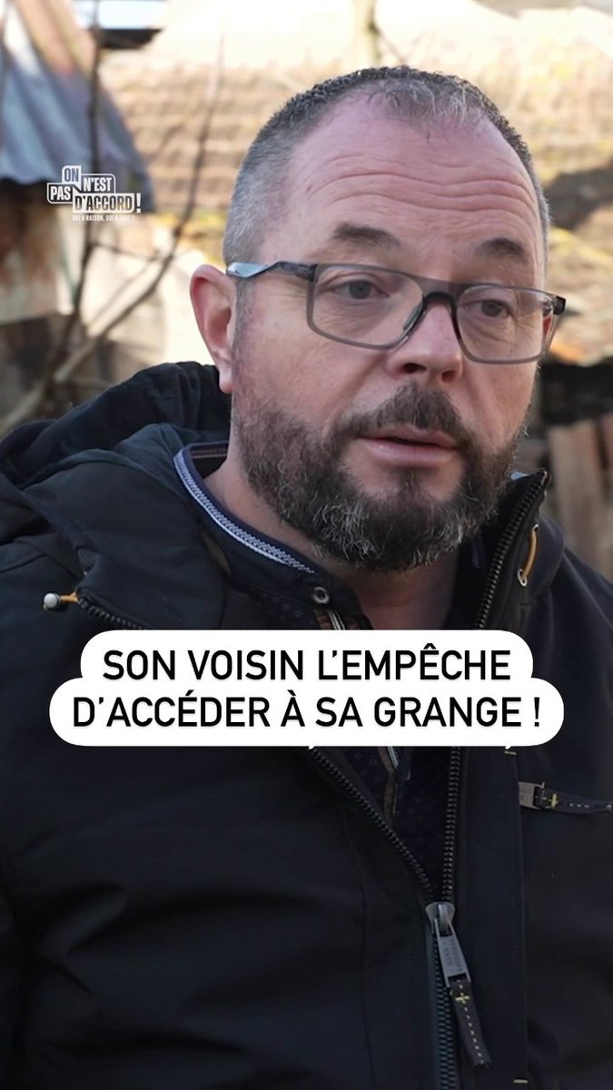 Frédéric veut accéder à sa grange, mais son voisin Daniel bloque le chemin qu’il dit privé. Alors qui a raison ? Qui a tort ? 📺 Réponse dans #OnNEstPasDaccord, présenté par Julien Courbet, mardi 22 avril à 21:10 sur M6 et en streaming sur M6+