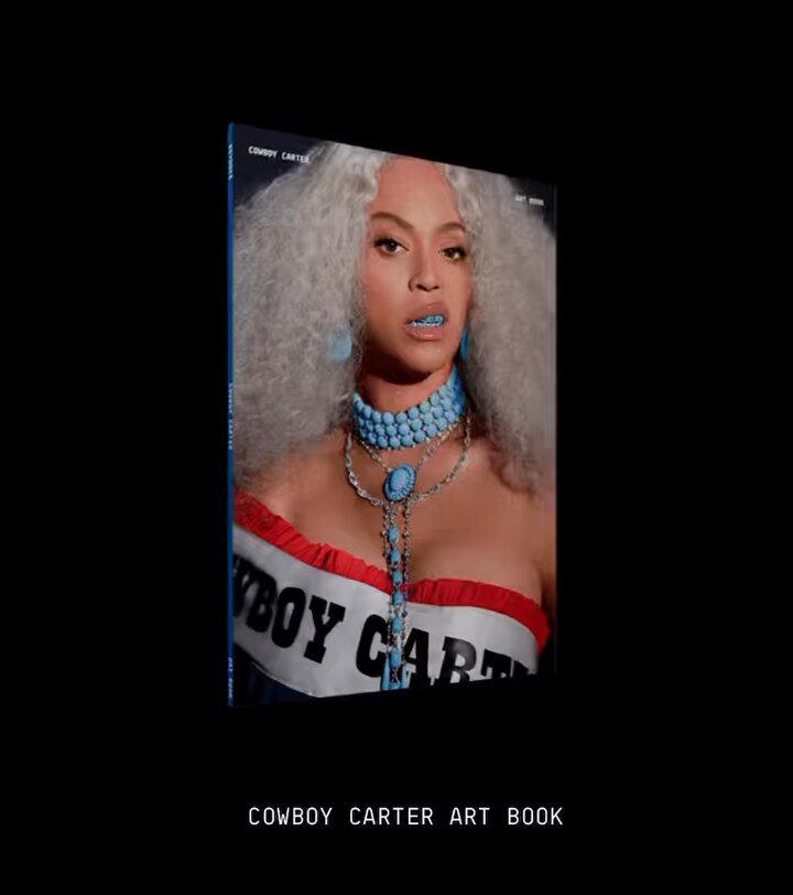 The COWBOY CARTER Art Book is now shipping internationally. Get your copy while supplies last!