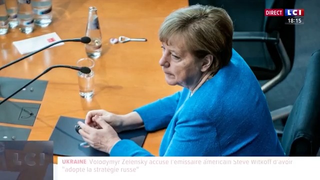 IMAGE DU JOUR 📷#Allemagne : “Angela Merkel et son ministre de l'Intérieur avaient dans leurs mains, dès le début du COVID en 2020, un rapport confidentiel qui concluait à une très forte probabilité d’un accident de laboratoire.” #24hPujadas #LCI #La26 ⤵️