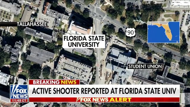 BREAKING: Active shooter reported on Florida State University campus.