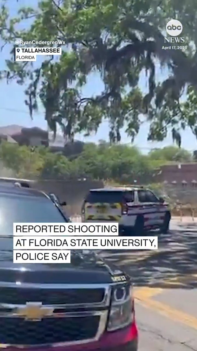 FSU SHOOTING: - Multiple victims reported - At least 4 hospitalized - 1 in custody; unclear if it’s the shooter - Scene remains active
