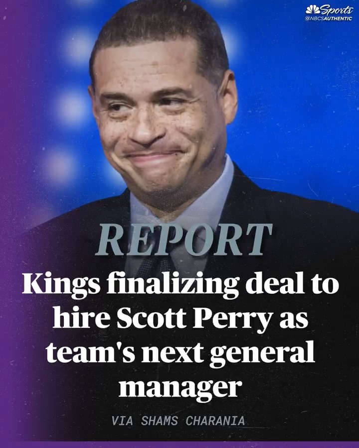 BREAKING: The Kings reportedly have found their next general manager Read more: