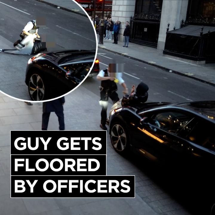 He thought he could make a quick getaway. Didn’t clock the officers. Didn’t see the takedown coming. Didn’t think it through. But we did.👮 💪