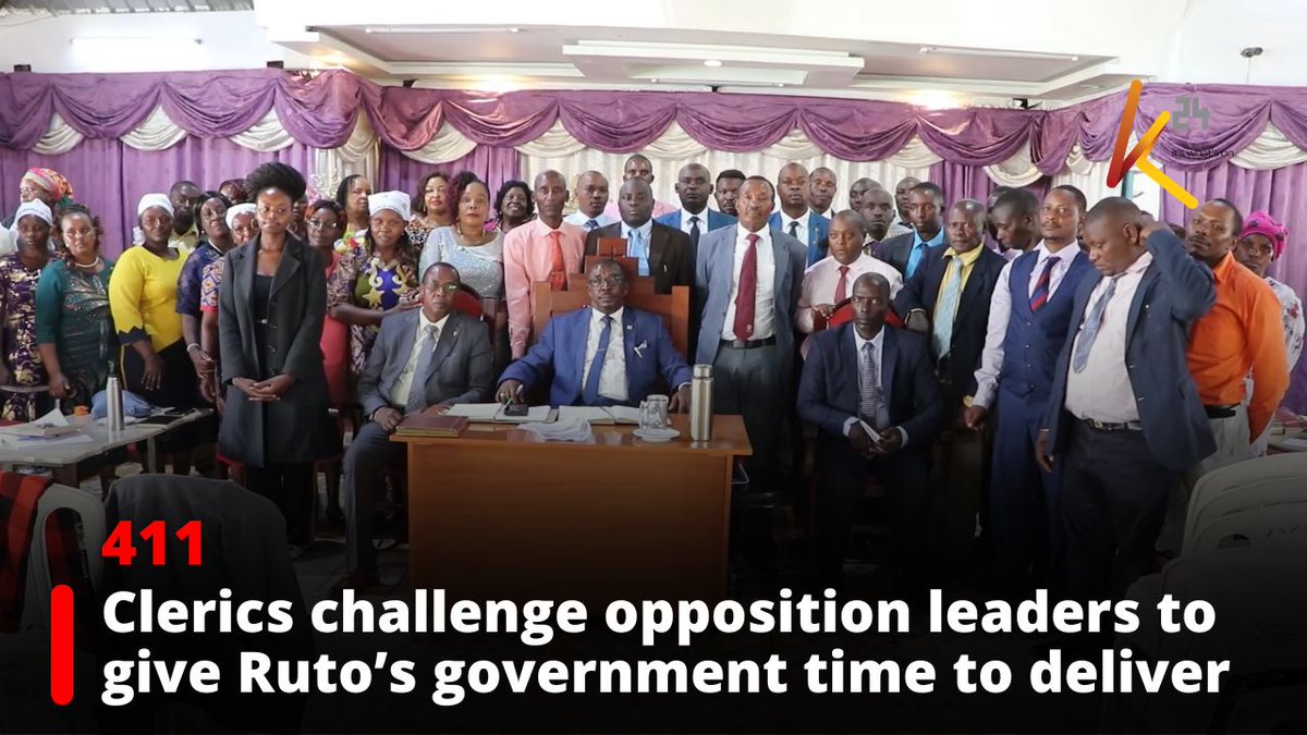 Clerics challenge opposition leaders to give Ruto’s government time to deliver