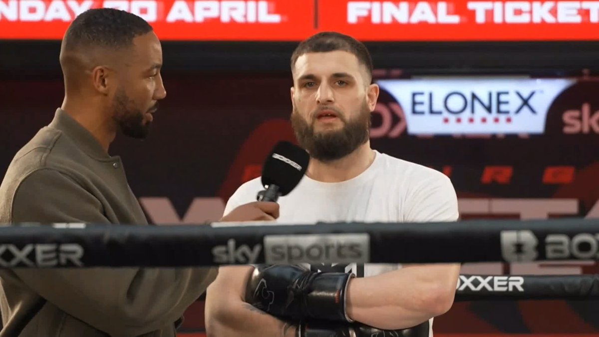 "There's a few people from Birmingham who want me to win" 👀 #WhittakerCameron2 | Easter Sunday, April 20 | Live on Sky Sports