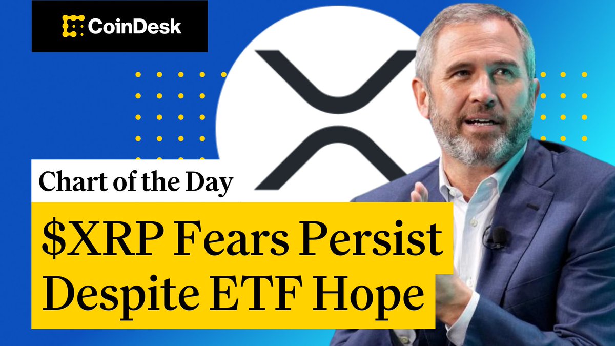 📊 $XRP price fears persist despite ETF hope. @ChristineNews hosts "Chart of the Day," presented by Crypto.com. 🔗👇