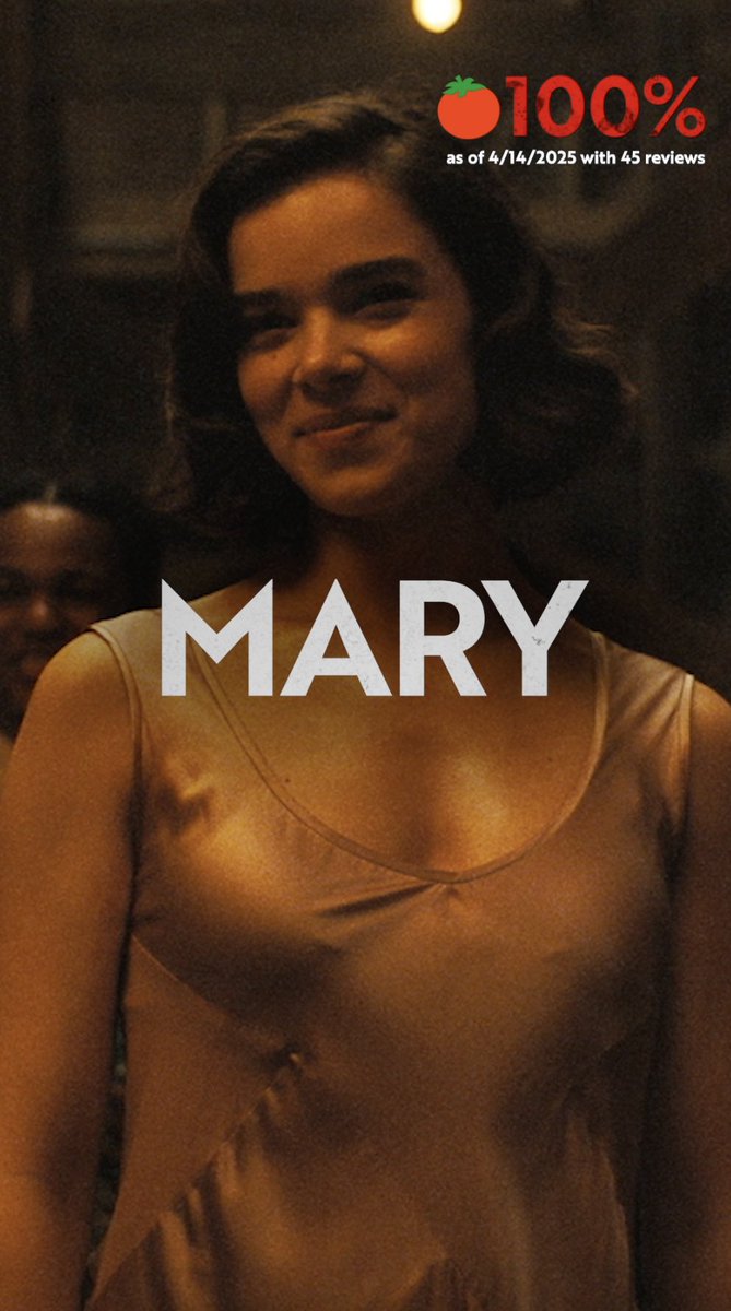 Hailee Steinfeld stars as Mary in Ryan Coogler’s ‘SINNERS.’ In theaters tomorrow.