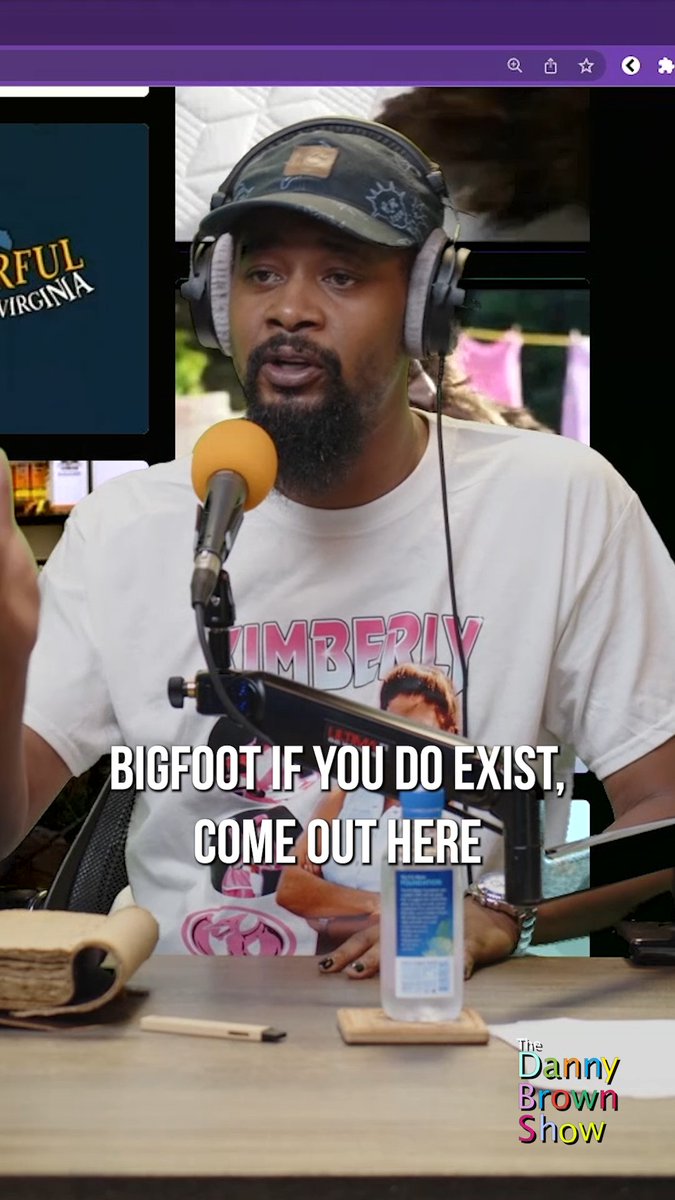 BIGFOOT... we know you're watching this. #TheDannyBrownShow Ep. 25