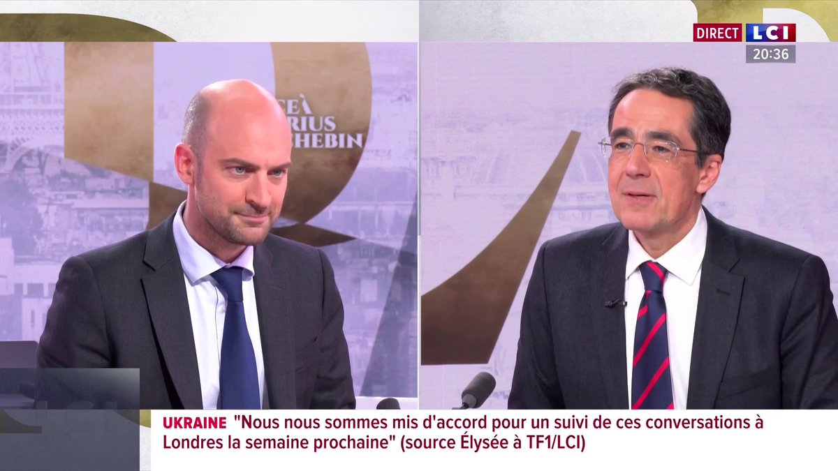 Réunion entre Américains, Ukrainiens et Européens : "C'est un succès diplomatique pour la France" déclare Jean-Noël Barrot