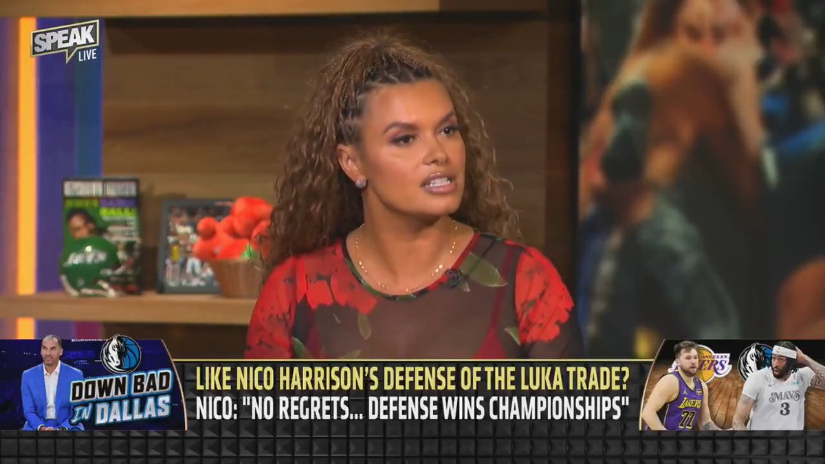 .Joy Taylor shows you how Dallas GM Nico Harrison should've responded when asked about trading Luka. 😂💯