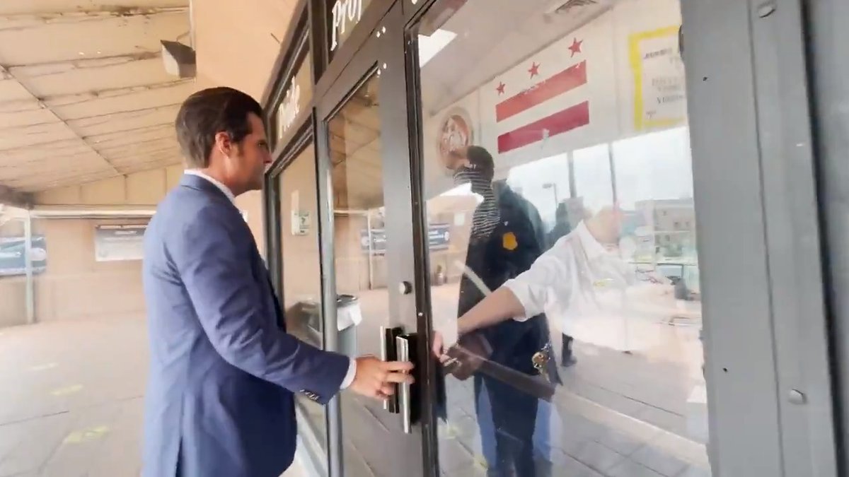 Four years ago under the Biden Admin, Matt Gaetz and other Republican members of Congress were refused entry to the DC Prison as they were trying to conduct constitutional oversight into how the J6 political prisoners were being treated. Crocodile Tears.