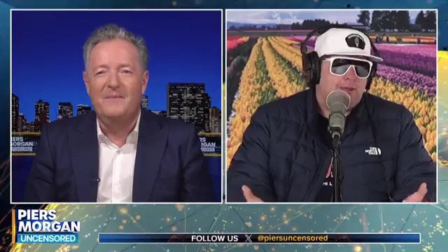 "Trump is a brilliant comedian." Tim Dillon says the President is "like if your aunt had a few glasses of wine and she said anything she wanted." Watch the full interview on this link 👇 📺 Piers Morgan | Tim Dillon