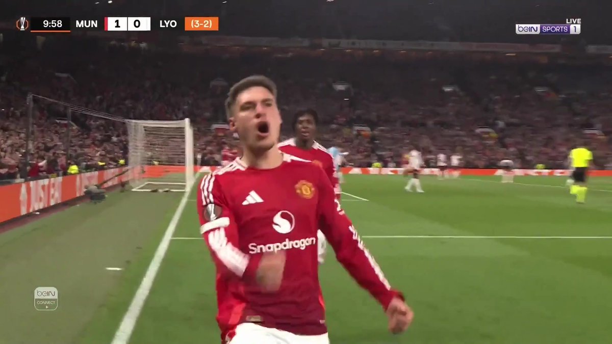 مانويل أوغارتي يفتتح التسجيل لمانشستر يونايتد ⚽️ #الدوري_الأوروبي #مانشستر_يونايتد