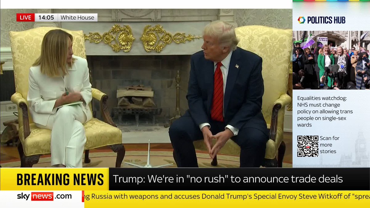 'If I were president that war never would have taken place.' US President Donald Trump says he doesn't hold Volodymyr Zelenskyy responsible for the war in Ukraine. 📺 Sky 501, Virgin 602, Freeview 233 and YouTube