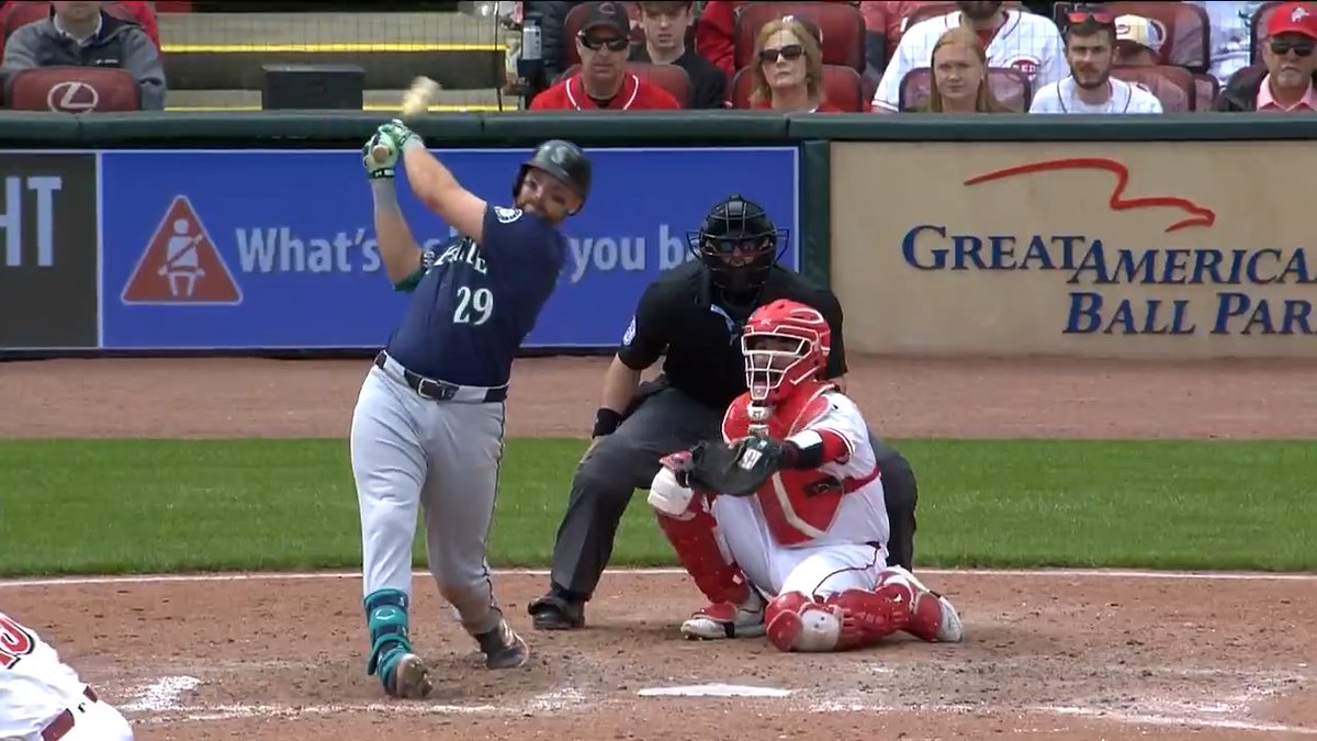 Cal Raleigh is now tied for the Major League home run lead with 8!