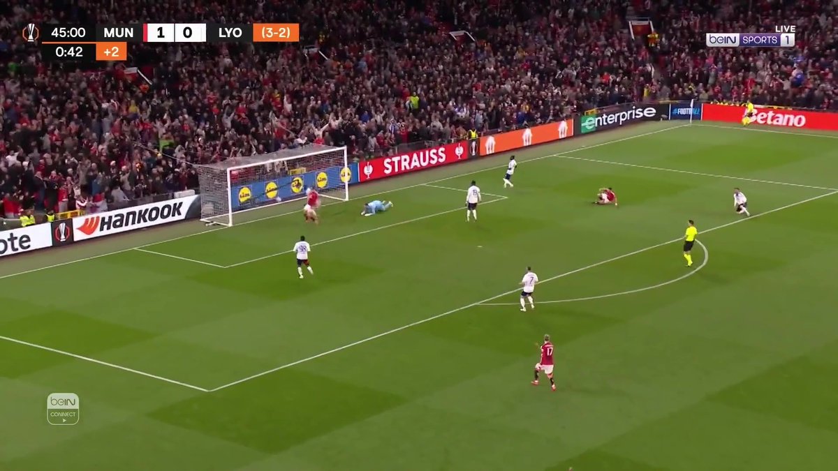 دالوت يضيف الهدف الثاني لمانشستر يونايتد 🔥🔥🔥 #الدوري_الأوروبي #مانشستر_يونايتد