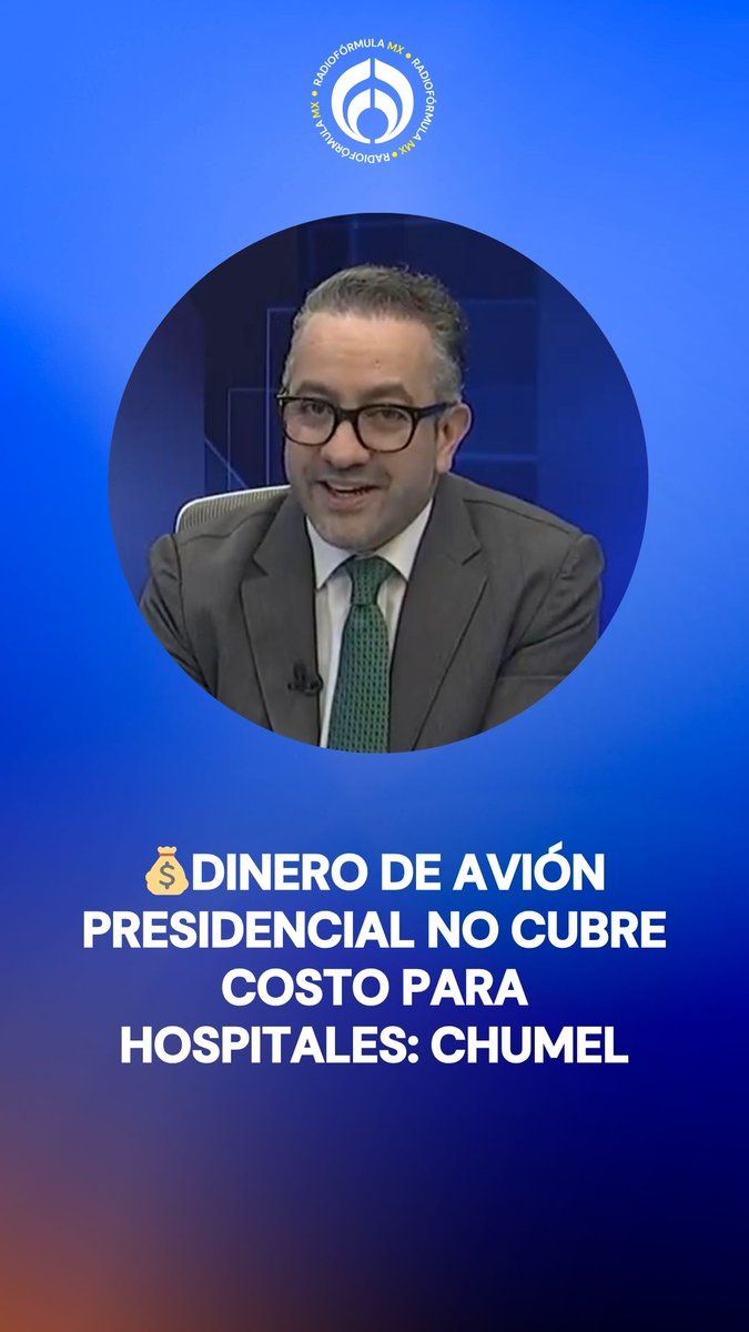 💰“El dinero de avión presidencial no cubre costo para hospitales”: Chumel Torres critica la promesa de campaña del expresidente AMLO con la venta/rifa del avión presidencial🛩️. "Lo vendimos ☝️😳y todavía no lo acabamos de pagar", agrega. #LaRadioDeLaRepública con Chumel Torres