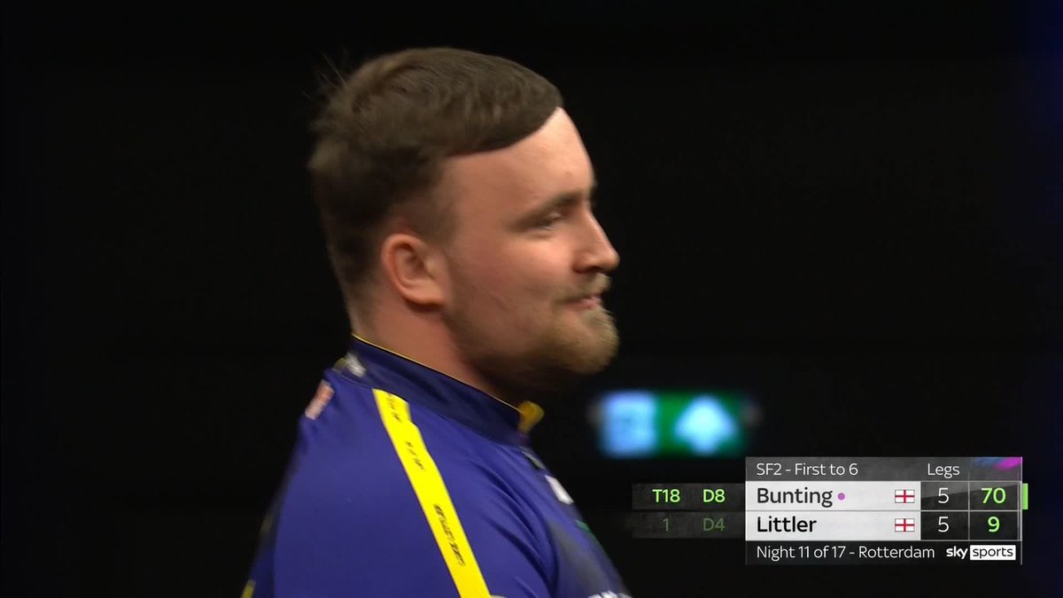 What an end to Bunting vs Littler! 🍿 The Bullet is through to the final in Rotterdam 🇳🇱