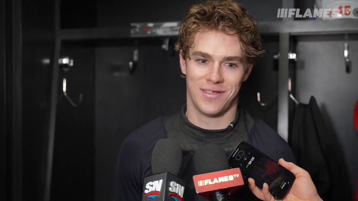 "I just feel super-grateful for all the people that played a part in this process." Sam Morton sounds off on the journey to making his NHL debut tonight.