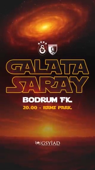 Yıldızlara uzanıyoruz: Son 7, Hedef 5! ⭐ Trendyol Süper Lig’in 32. haftasında Bodrum FK ile karşılaşacak olan GALATASARAY’ımıza başarılar dileriz! 💛❤️ #BugünGünlerdenGALATASARAY