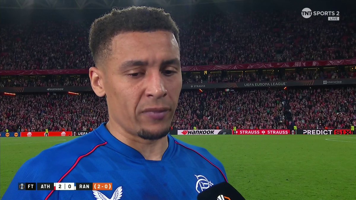 "it's not my decision, but I'd love to have Barry for next season" 👀 Rangers skipper James Tavernier reflects on their exit from the Europa League, and their future, potentially under Barry Ferguson... 📺 TNT Sports & discovery+ UK