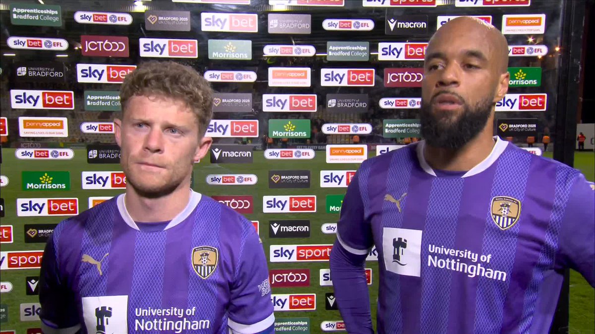 "I've scored a lot of goals from outside the box - Long may it continue" 🤩 David McGoldrick speaks after his side's draw with Bradford ⚫️⚪️