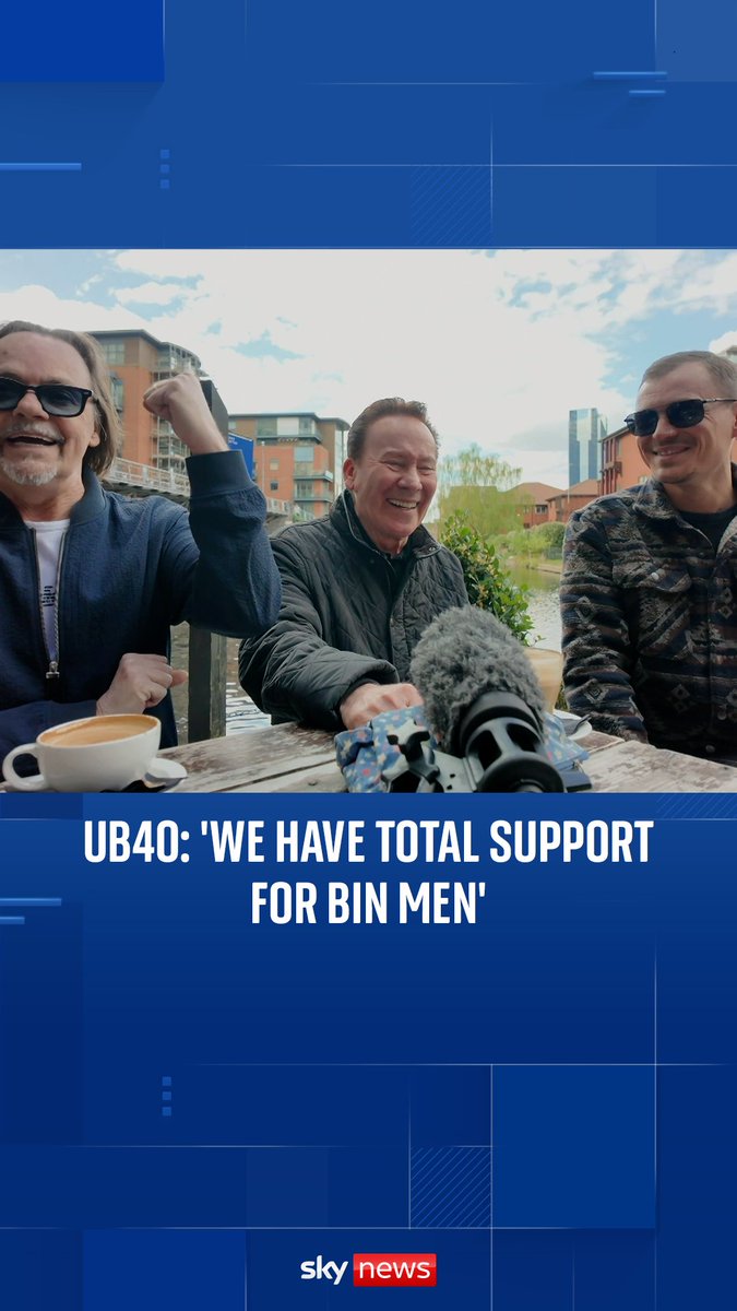 UB40 say they back the Birmingham bin workers in their strike against an attempt by councillors to cut bin service costs by reducing the number of workers and their pay rates. Read more: