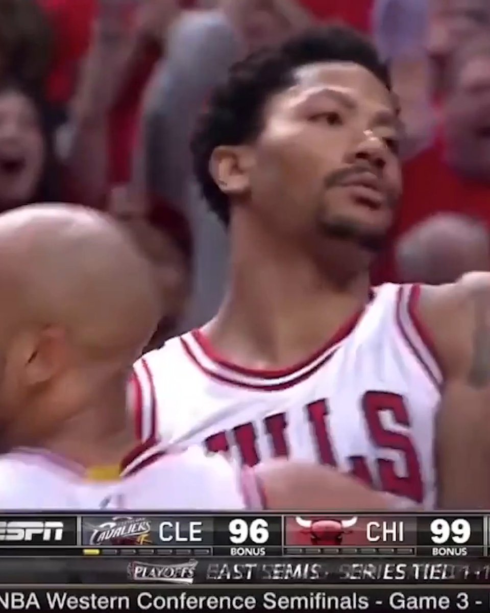 The Bulls haven’t won a home playoff game since Derrick Rose’s iconic game-winner vs. the Cavs in 2015. That was a DECADE ago 😳