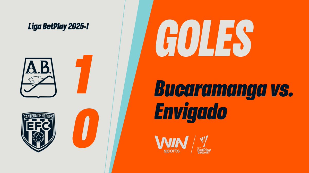 ¡CON UN GOLAZO DE LUCIANO PONS, BUCARAMANGA VENCIÓ 1-0 A ENVIGADO FC Y SUEÑA CON INGRESAR AL GRUPO DE LOS 8! #LALIGAxWIN ⚽🔰🔥