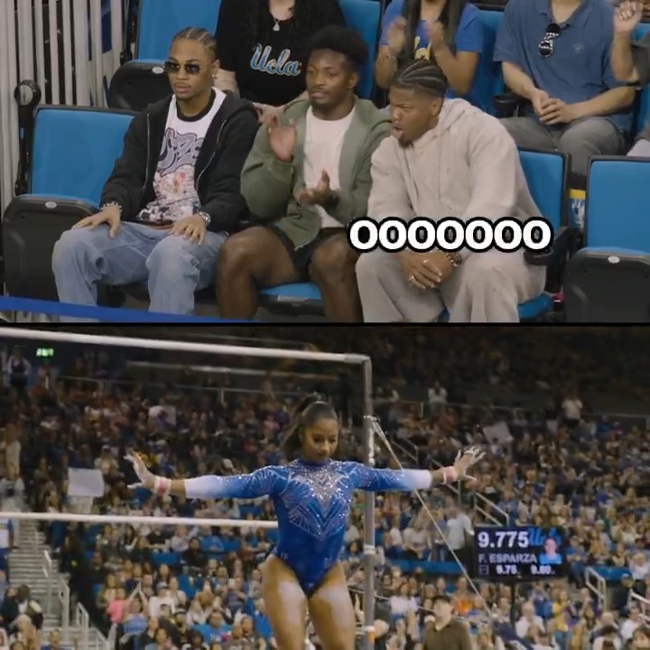 ok we’re impressed, UCLA Gymnastics