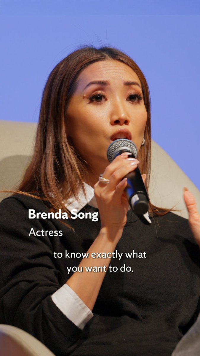 “You don't have to have all the answers.” 💬 Actress Brenda Song reminds students on campus that it’s perfectly normal to still be finding your way 🍊