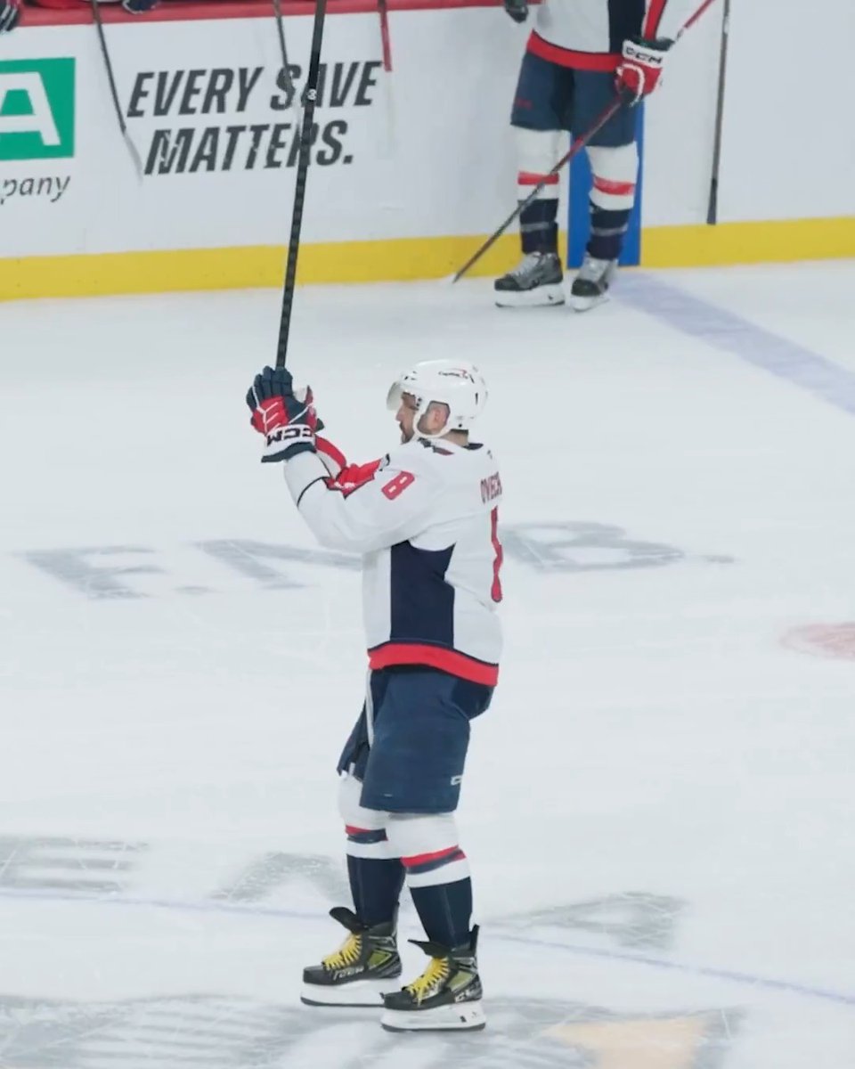 Ovi chants in Pittsburgh—Never thought we'd see the day. Thank you, Pittsburgh Penguins fans! #Gr8ness