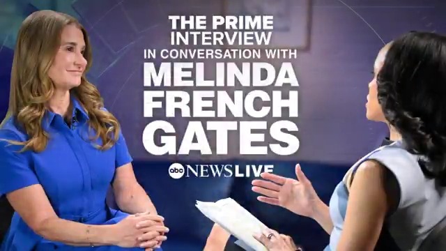 COMING UP: Philanthropist and author Melinda French Gates is opening up about her divorce from Microsoft co-founder Bill Gates in her new memoir: “The Next Day: Transitions, Change and Moving Forward.” Gates sits down with Linsey Davis, streaming at 8:30p ET and later on Hulu.