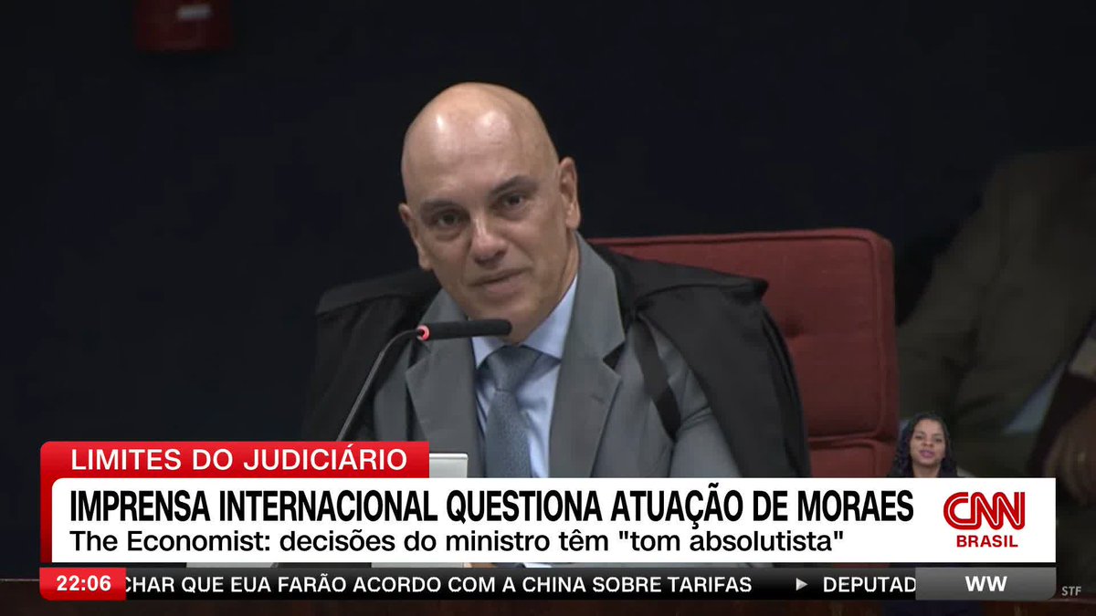 Imprensa internacional questiona atuação de Moraes; assista #WW