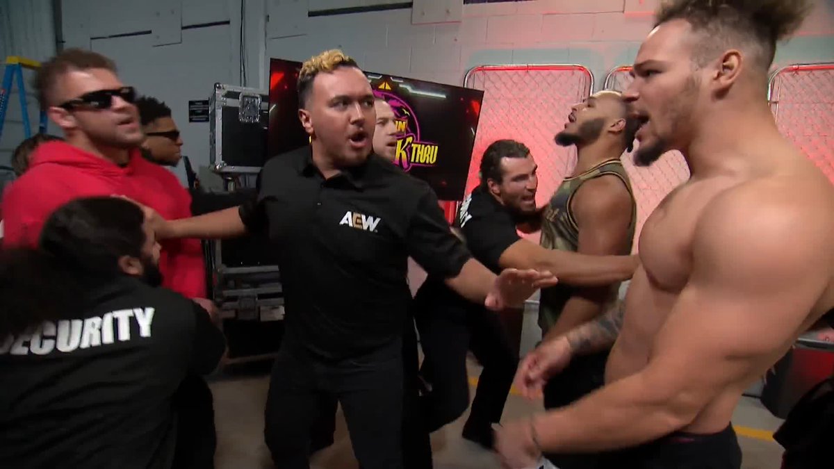 Forget the rules! Forget the tags! Top Flight want a tornado tag team match next week against the CRU! Watch #AEWCollision LIVE on TNT + MAX! Top Flight | Leila Grey | Lio Rush 🖤 | Action Andretti