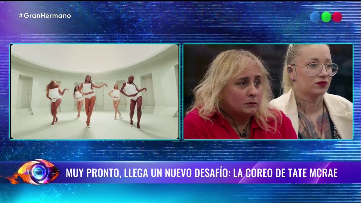 🕺 El nuevo desafío: mucha versatilidad y coordinación💃 Los jugadores tendrán que recrear la coreografía de Tate McRae 🎶 👁 Mirá #GranHermano en y espiá la casa GRATIS las 24 horas por DIRECTV LatinAmerica DGO