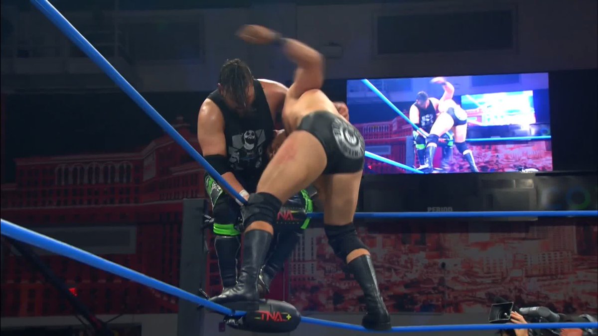 EVERYONE is down! Ace Austin 🤘🏼♠️ エース・オースティン Edward Edwards Steve Maclin WATCH #TNAUnbreakable LIVE on TNA+: