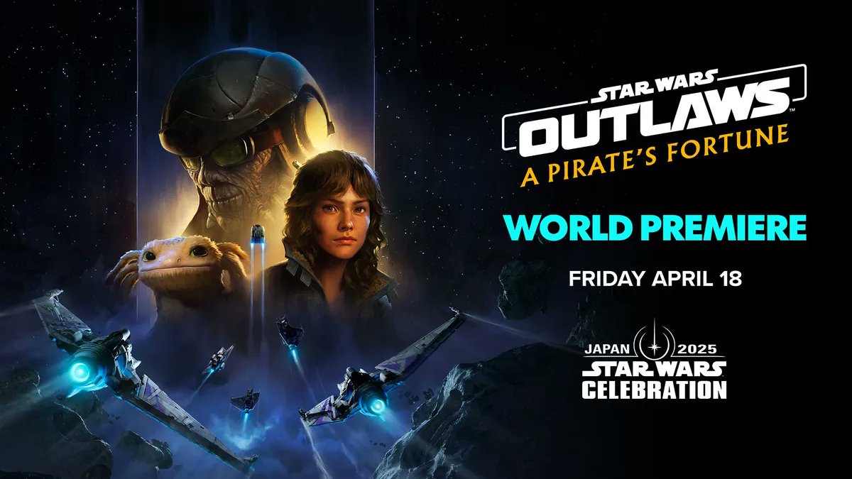 The Star Wars Outlaws A Pirate's Fortune trailer is here and the DLC releases on May 15th!