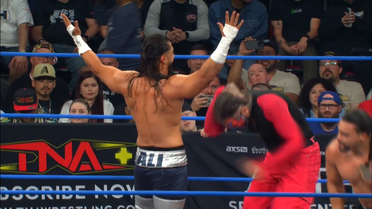 Where Mustafa Ali goes, Mike SANTANA🇵🇷 follows! WATCH #TNAUnbreakable LIVE on TNA+:
