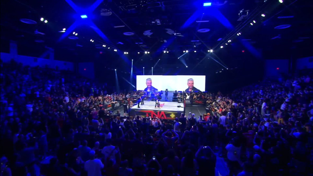 SAY HIS NAME AND HE APPEARS! TNA World Champion Joe Hendry teams with TNA Knockouts Champion Masha Slamovich マーシャ・スラモビッチ to battle Tessa Blanchard and 👑 Frankie Kazarian 👑 RIGHT NOW at TNA Unbreakable! WATCH #TNAUnbreakable LIVE on TNA+: