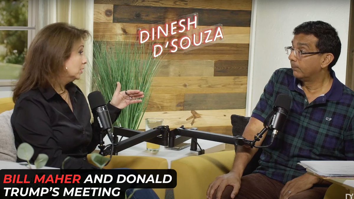 .@debber66 and I discuss Bill Maher’s meeting with Trump and what it reveals about the President
