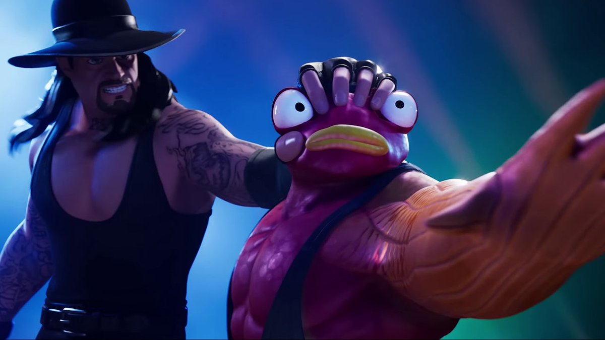 The Phenom, the Deadman, the one and only Undertaker. A WWE collaboration featuring Undertaker and Cody Rhodes arrives in Fortnite on April 18!
