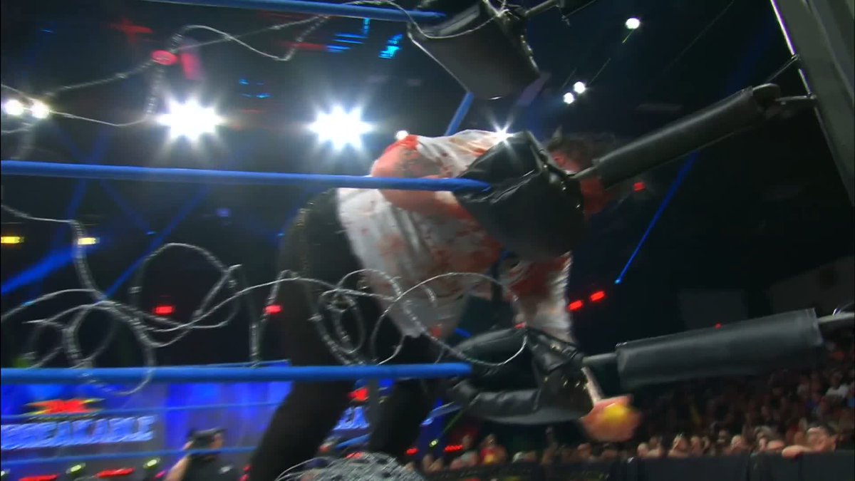 .Sami Callihan just squeezed a LEMON on the wounds of Mance Warner! WATCH #TNAUnbreakable LIVE on TNA+: